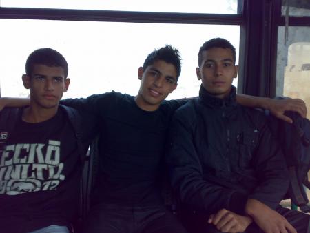 dans le bus 